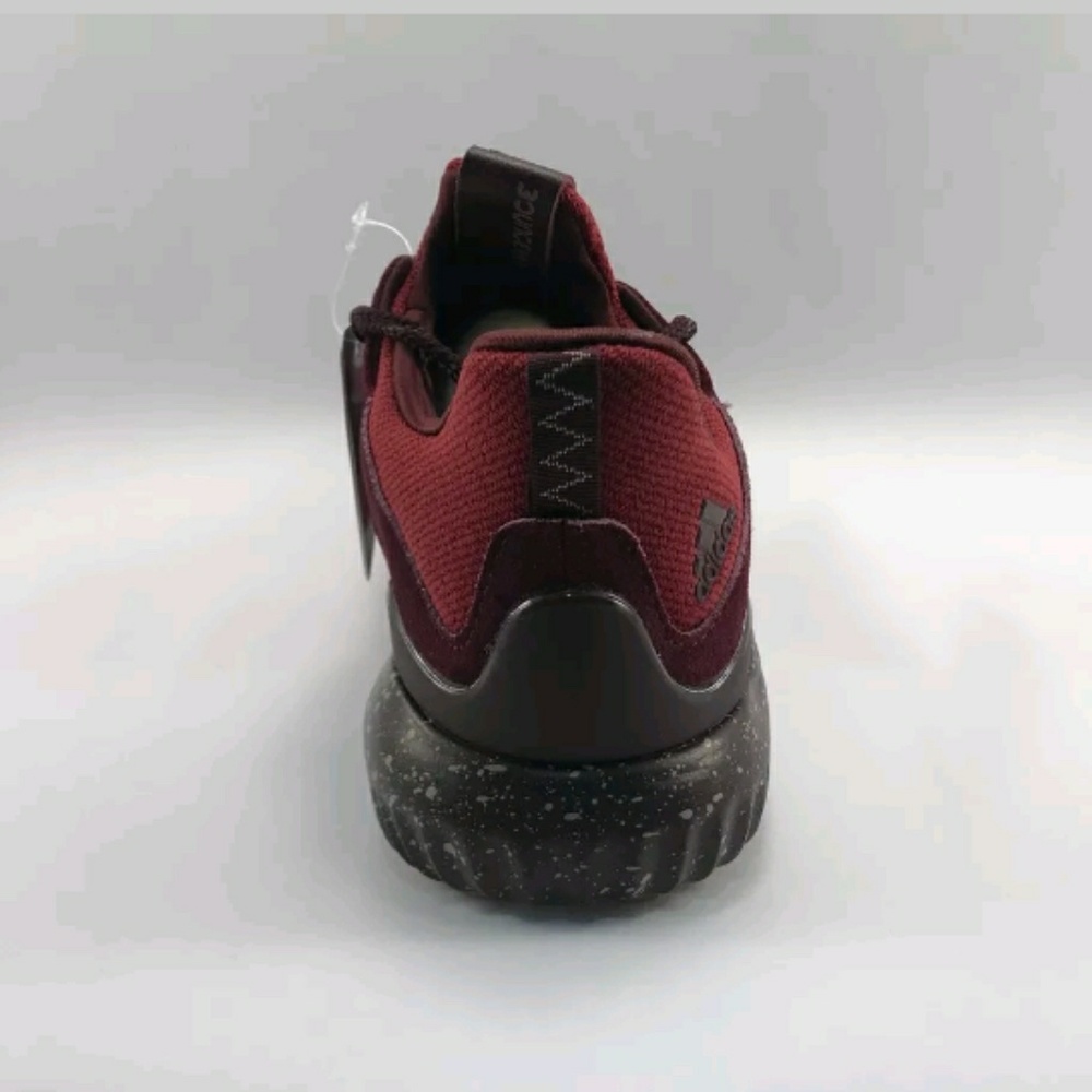 Mens Adidas Alphabounce Maroon Suede (11) - Picture 5 of 8